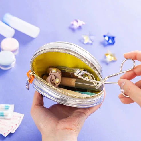 "Koupenchan Space Mission" Silver Round Pouch - Image 3