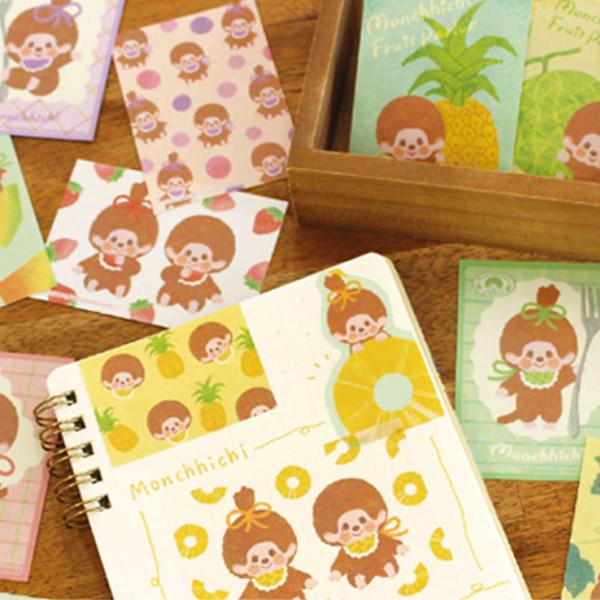 [MELON] "Monchhichi Fruit Parlor" Deco Seal - Image 3
