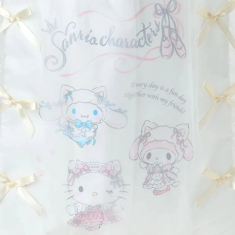 "Sanrio White Cat Ballerina" Tote Bag - Image 3