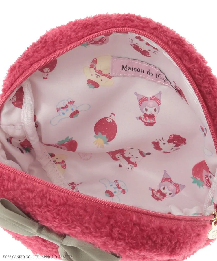 "Sanrio x Maison de FLEUR Ichigo Shinbun" Pouch - Image 9